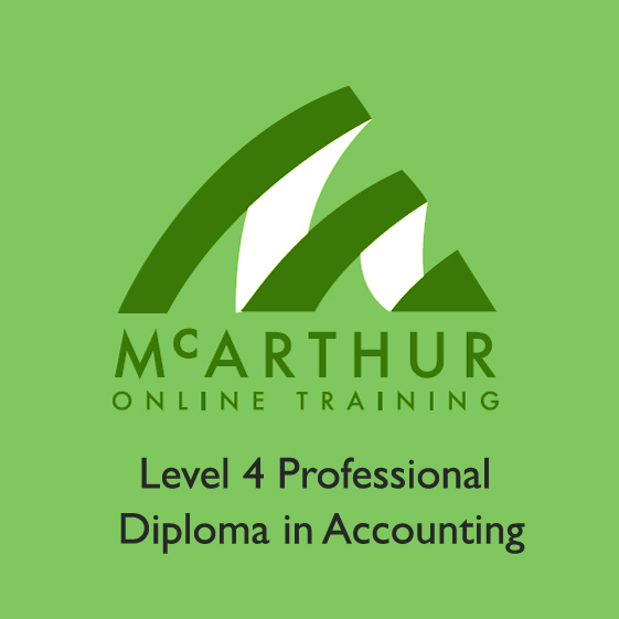 Level 4 Professional Diploma In Accounting | McArthur Online